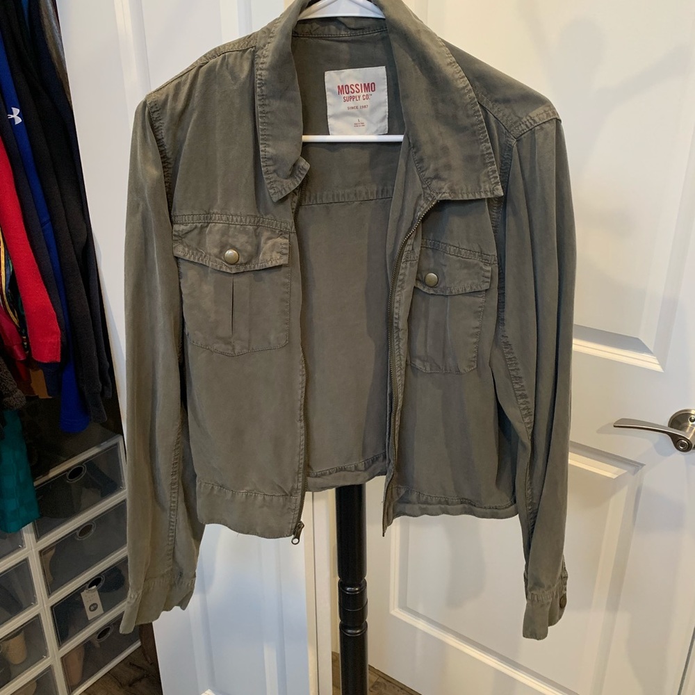 Olive green jacket